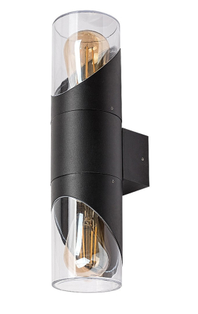 Aplice - Aplica exterior Rabalux Novigrad E27 aluminiu black stil modern, IP54 7237