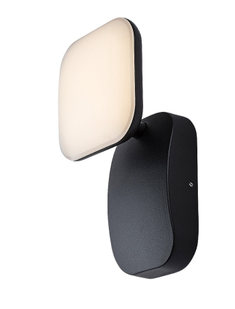 Aplica exterior Rabalux Odiel LED 12W 800lm 3000K aluminiu plastic negru alb IP44 [3]