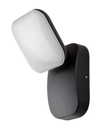 Aplica exterior Rabalux Odiel LED 12W 800lm 3000K aluminiu plastic negru alb IP44 [1]