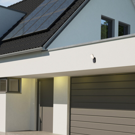 Aplica exterior Rabalux Odiel LED 12W 850lm 3000K aluminiu plastic negru alb IP44 [9]