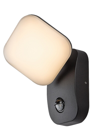 Aplica exterior Rabalux Odiel LED 12W 850lm 3000K aluminiu plastic negru alb IP44 [3]