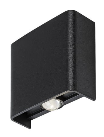 Aplice - Aplica exterior Rabalux Portel LED 2W 160lm 2000, 2700KK, 4000KK plastic black stil modern, IP65 77191