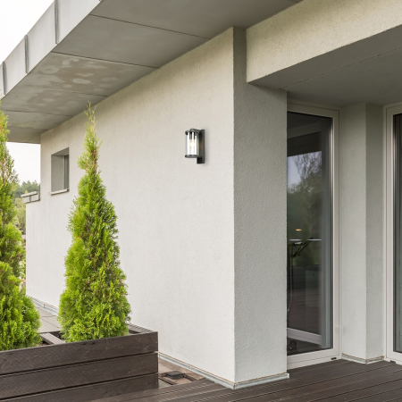 Aplica exterior Rabalux Silistra E27 aluminiu anthracite stil industrial, IP44 7891 [3]