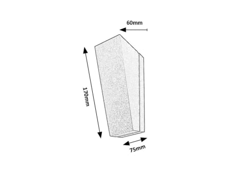 Aplica exterior Rabalux Temse LED 3W 140lm 4000KK aluminiu anthracite stil modern, IP65 77065 [4]