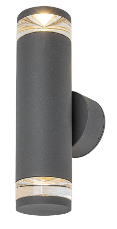 Aplice - Aplica exterior Rabalux Tornio GU10 aluminiu anthracite stil modern, IP54 77072