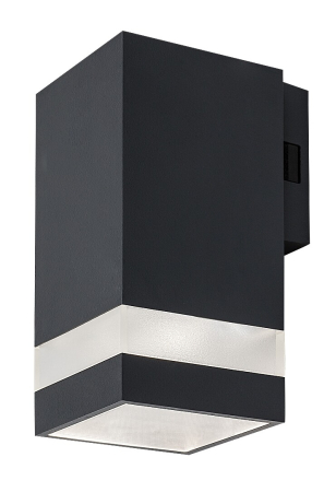 Aplice - Aplica exterior Rabalux Urfa Line LED 9W 810lm 3000KK, 4000KK, 6500KK plastic anthracite stil minimal, IP65 77209