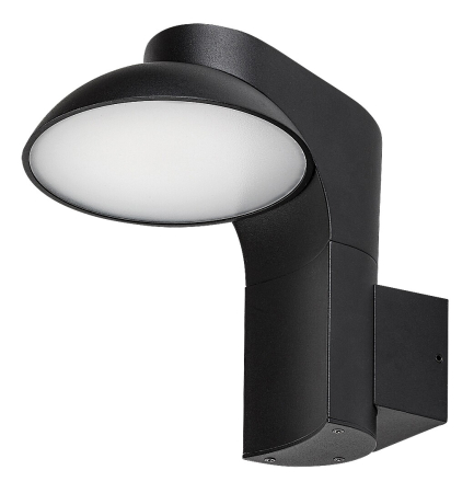 Aplica exterior Rabalux Wengen LED 12W 790lm 3000K aluminiu plastic negru alb IP54 [1]