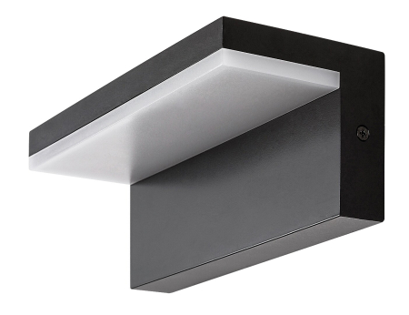 Aplica exterior Rabalux Zaragoza LED 10W 560lm 4000K plastic plastic negru alb IP54 [1]