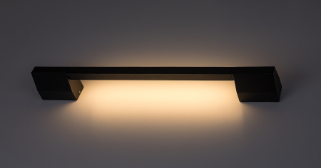 Aplica exterior Rabalux Zilina LED 8W 320lm 3000KK metal mat black stil minimal, IP54 77052 [1]
