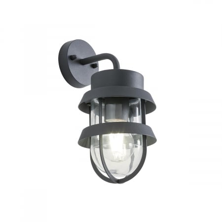 ILUMINAT EXTERIOR - Aplica exterior REDO CLAUT 9498 E27 1x42W Aluminiu Gri IP54