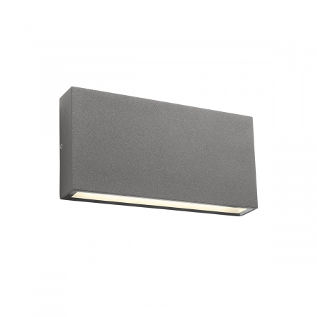 ILUMINAT EXTERIOR - Aplica exterior, REDO KAMAL R90382, DARK GREY, LED, 12W, 720 lm, 3000K, IP54