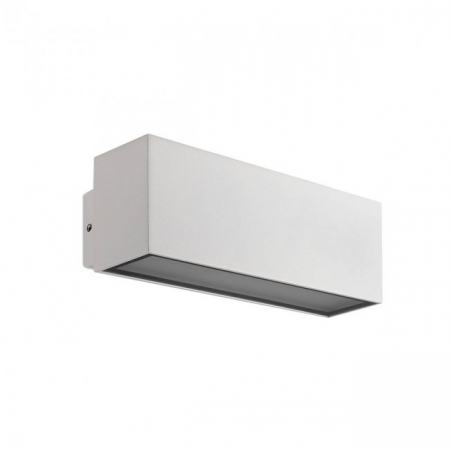 BLACK FRIDAY 2024 - Aplica exterior Redo PLANIT 90095 LED 10W h70 Ø 725lm 3000K IP54 Nedimabil Alb mat