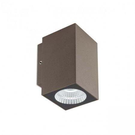 BLACK FRIDAY 2024 - Aplica exterior Redo QUAD 90086 LED 3W h103 Ø58.5 280lm 3000K IP65 Nedimabil Maro Inchis