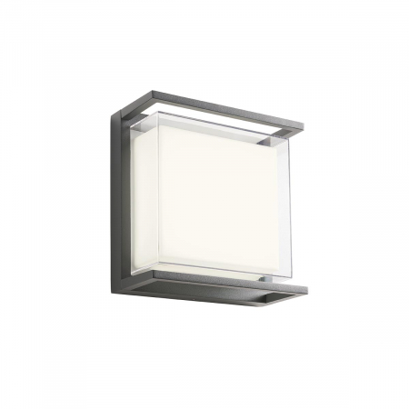 ILUMINAT EXTERIOR - Aplica exterior, REDO SCRIGNO R90241, DARK GREY, LED, 18W, 1054 lm, 3000K, IP65