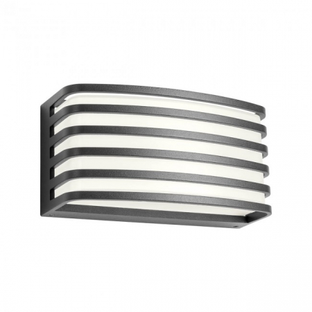 BLACK FRIDAY 2024 - Aplica exterior Redo SEBRA 90038 LED 15W h100 Ø 792lm 3000K IP54 Nedimabil Gri Inchis