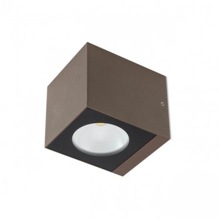 BLACK FRIDAY 2024 - Aplica exterior Redo TEKO 90102 LED 2x6W h91 Ø 980lm 3000K IP65 Nedimabil Maro Inchis