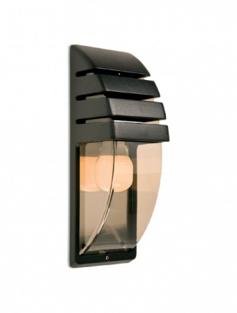 ILUMINAT EXTERIOR - Aplica exterior SMARTER BONN 9818 E27 1x42W Aluminiu Turnat Negru mat IP44