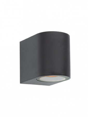 ILUMINAT EXTERIOR - Aplica exterior SMARTER SCAN 9330 GU10 1X35W Aluminiu Turnat Gri inchis IP44