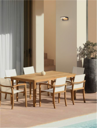 Aplica exterior solara cu senzor Nova Luce GERBER 9923423 LED 20W 3000K 1261lm Sandy Black Aluminium  IP54 [3]