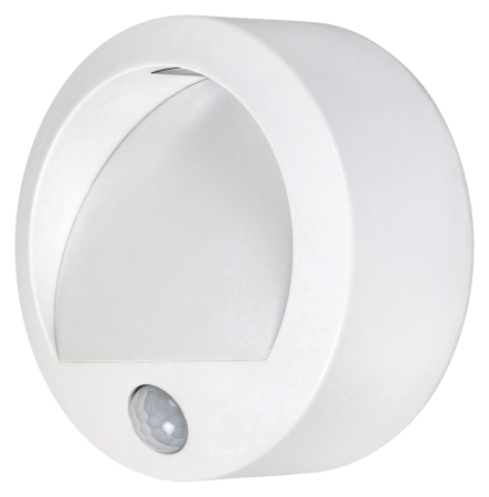 ILUMINAT EXTERIOR - Aplica fatada trepte cu senzor Rabalux Amarillo LED 1,5W 50lm 3000KK plastic white stil minimal DC 4.5V IP44 7980