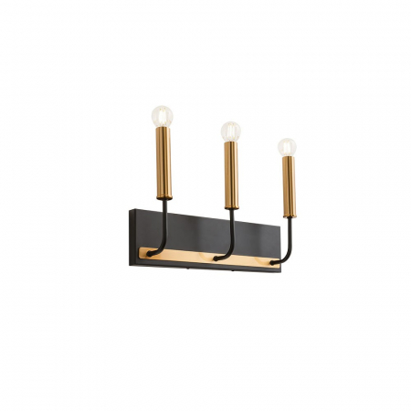 ILUMINAT INTERIOR - Aplica Incanti Konig IKN W3 06 12 E14 3x28W Metal BLACK/ANTIQUE BRASS IP20