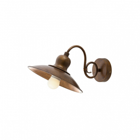 Aplica Incanti Lena 02-755 E27 1x42W Metal Black Gold Mat IP20