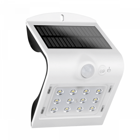 ILUMINAT EXTERIOR - Aplica LED solara cu senzor 7W 200lm IP54
