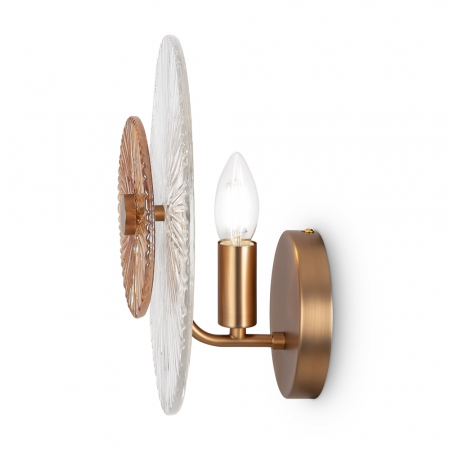 Aplica Maytoni Aster MOD007WL-01G E14 1x40W -  Metal Gold IP20 [2]