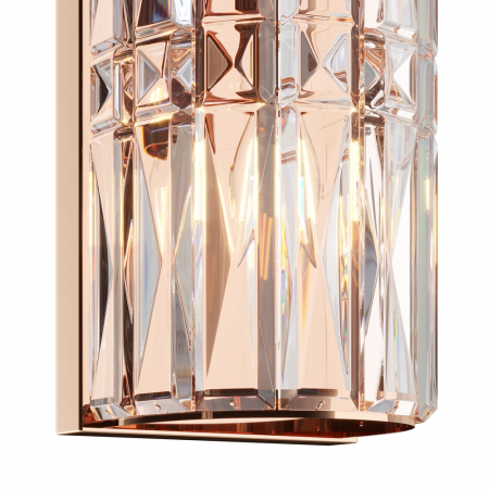 Aplica Maytoni Classic Facet MOD094WL-03G E14 3x60W -  Metal/Glass Gold IP20 [3]