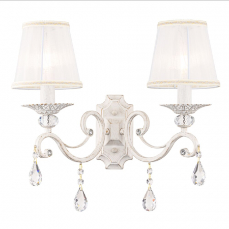 Aplica Maytoni Classic Grace ARM247-02-G E14 2x40W -  Metal White/Gold IP20 [1]