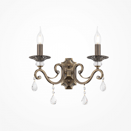 Aplica Maytoni Classic Grace RC247-WL-02-R E14 2x60W -  Metal Brass IP20 [2]