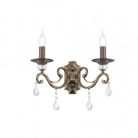 ILUMINAT - Aplica Maytoni Classic Grace RC247-WL-02-R E14 2x60W -  Metal Brass IP20