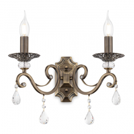 Aplica Maytoni Classic Grace RC247-WL-02-R E14 2x60W -  Metal Brass IP20 [1]