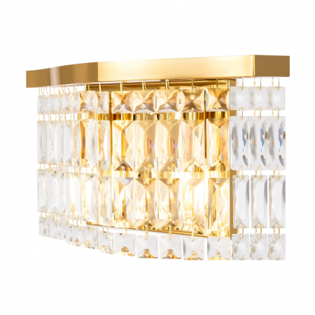 Aplica Maytoni Dune DIA005WL-02G E14 2x60W -  Metal/Glass Gold IP20 [3]