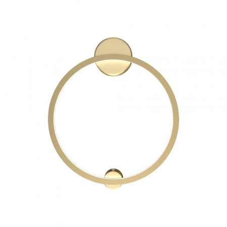 ILUMINAT - Aplica Maytoni Halo MOD005WL-L22BSK LED 24W 4000K 1250lm Aluminiu Brass IP20