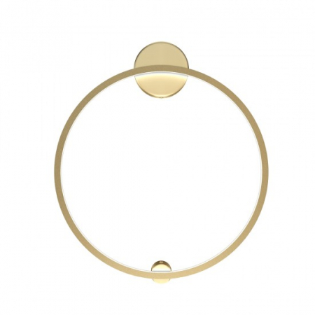 ILUMINAT - Aplica Maytoni Halo MOD005WL-L22BSK1 LED 36W 4000K 1880lm Aluminiu Brass IP20