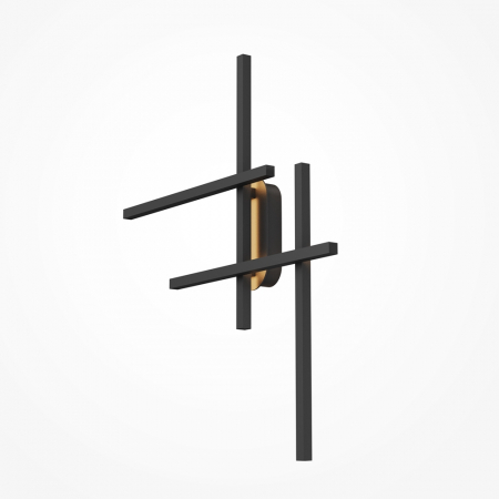 Aplica Maytoni Halo MOD248WL-L24BK LED 24W 3000K-4000K 750lm Aluminiu Black IP20 [3]