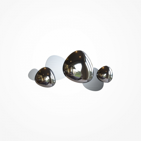 ILUMINAT - Aplica Maytoni Jack-stone MOD314WL-L13N3K LED 13W 3000K 550lm Metal White/Chrome IP20