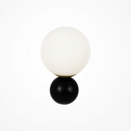 ILUMINAT - Aplica Maytoni Nostalgia MOD048WL-01G E14 1x40W -  Metal Black/Gold IP20