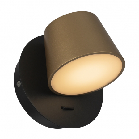 Aplica Maytoni Pixel MOD421WL-L6BBS3K LED 7W 3000K 350lm Metal/Acril Black/Gold IP20 [1]