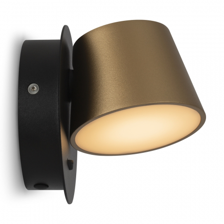 Aplica Maytoni Pixel MOD421WL-L6BBS3K LED 7W 3000K 350lm Metal/Acril Black/Gold IP20 [2]
