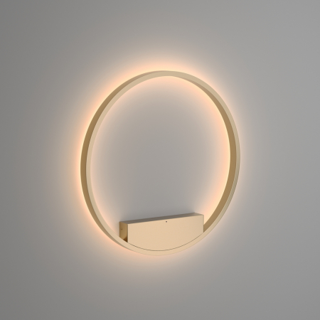 ILUMINAT - Aplica Maytoni Rim MOD058WL-L35BS3K LED 37W 3000K 1800lm Aluminiu Gold IP20