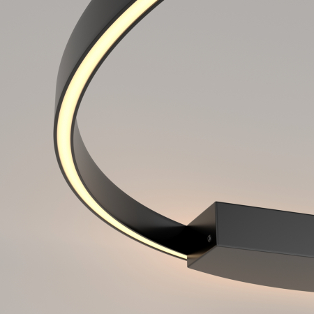 Aplica Maytoni Rim MOD058WL-L50B3K LED 51W 3000K 2400lm Aluminiu Black IP20 [1]