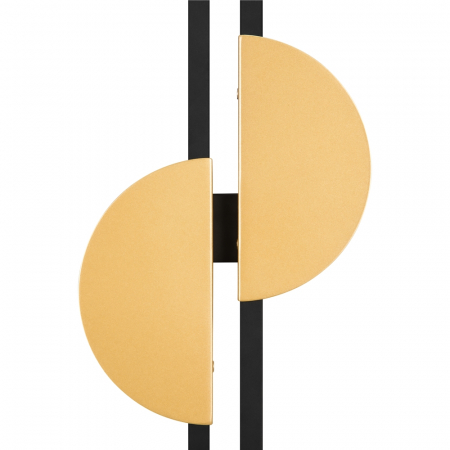 Aplica Maytoni Skyline MOD179WL-L22BS4K1 LED 23W 4000K 700lm Metal Black/Gold IP20 [1]