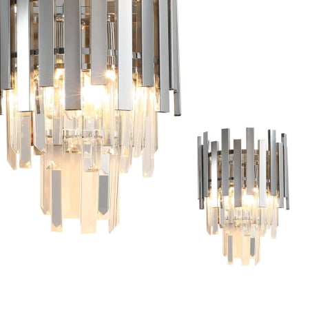 ILUMINAT - Aplică Milagro Aspen  2xE14 40W   230V/50Hz Chrome Metal & Cristal IP20