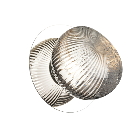 Aplica Milagro Bolla LED 3W 281lm 3000K 230V Crom Metal & Sticla IP20 [5]