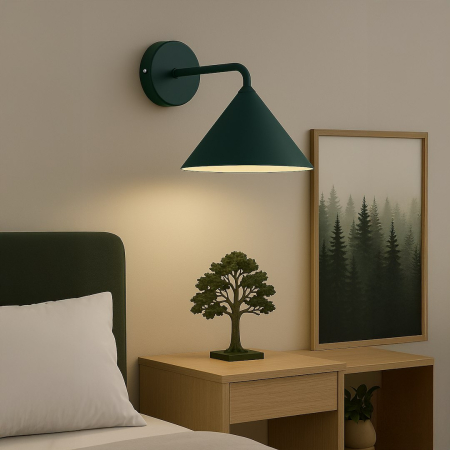 Aplica Milagro Capital  1xGX53   230V/50Hz Green Metal IP20 [1]