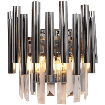 Aplică Milagro Madison  2xE14   230V/50Hz Chrome Metal & Cristal IP20 [1]
