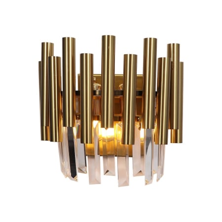 ILUMINAT - Aplică Milagro Madison  2xE14   230V/50Hz Gold Metal & Cristal IP20