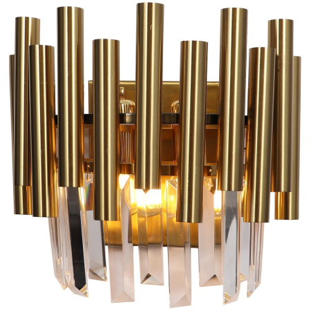 Aplică Milagro Madison  2xE14   230V/50Hz Gold Metal & Cristal IP20 [1]